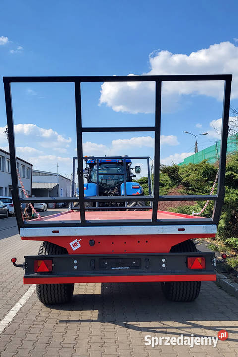 Przyczepa przyczepy platformowe do bel METALFACH Rogóźno