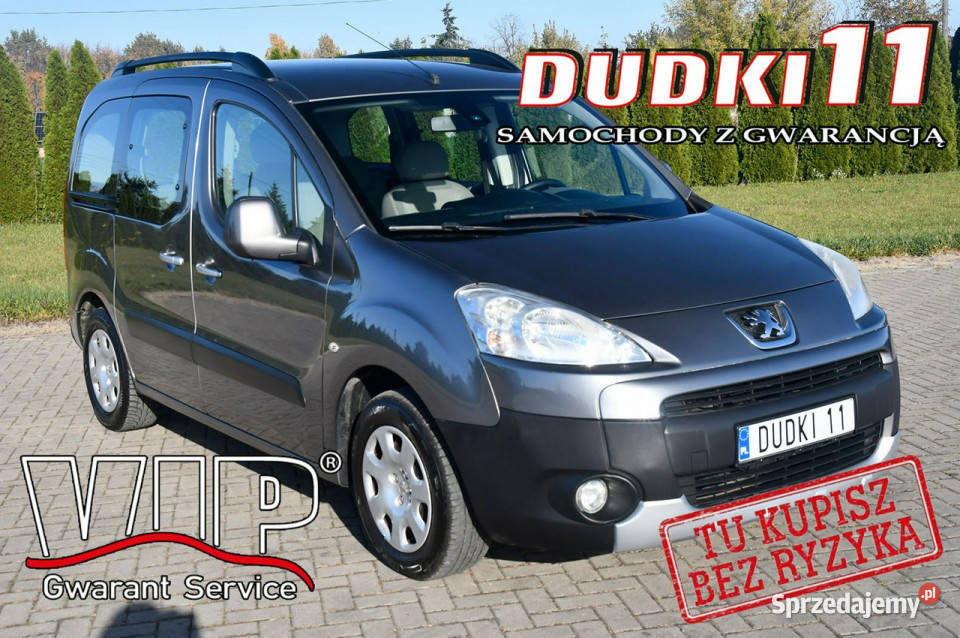 Peugeot Partner 1,6e-hdi DUDKI11 5 Osób,Klimatyzacja,Hak,Parktronic,kredyt…