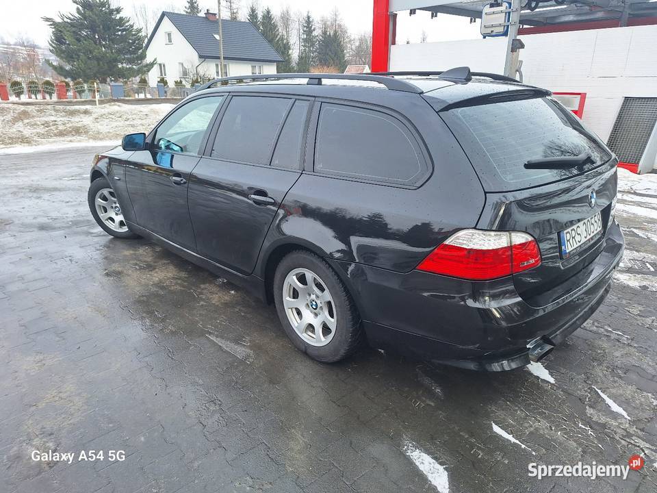 BMW 520D E61 2008r przyciemniane szyby podkarpackie Ropczyce