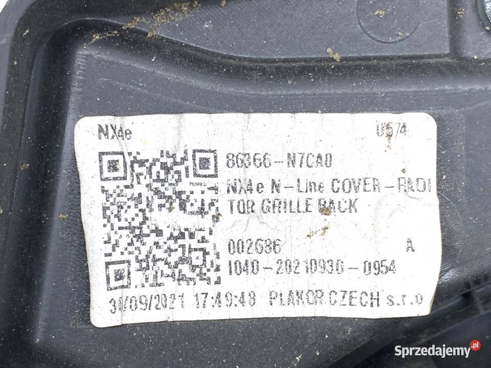 ATRAPA GRILL HYUNDAI TUCSON 86366N7CA0 SUV KRATA