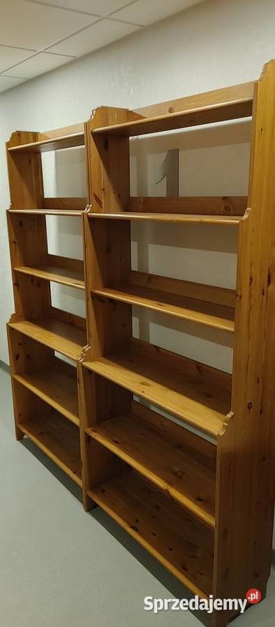 Regałsekretarzyk IKEA HEMNES LEKSVIK drewno