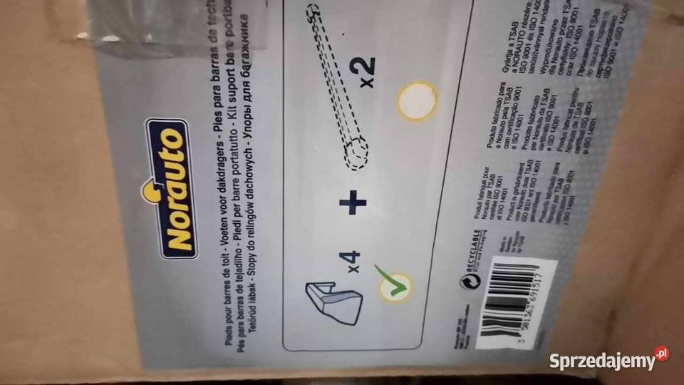 bagażnik dachowy uchwyt KFX 174 Norauto Ford Warszawa sprzedam