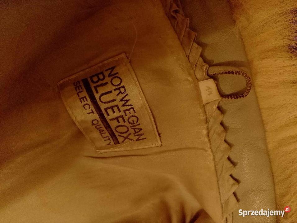 płaszcz futro ca norwegian bluefox XL