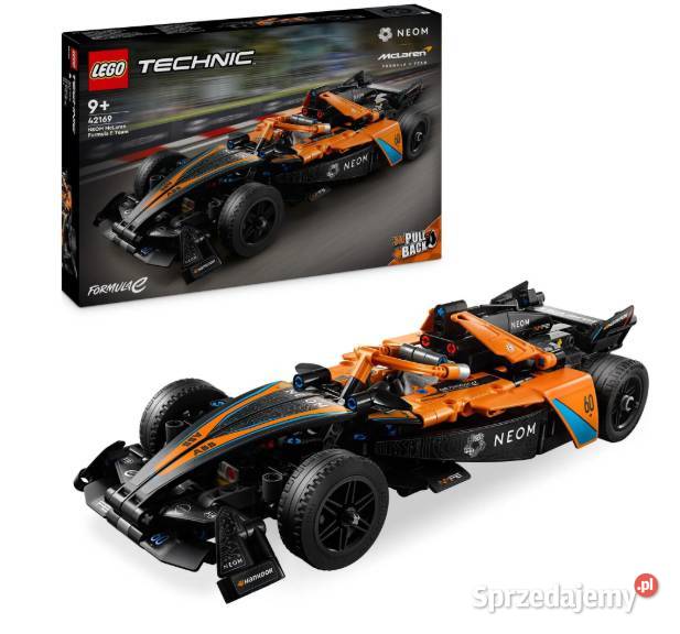 LEGO Technic 42169 NEOM McLaren Formula E Race Pruszków