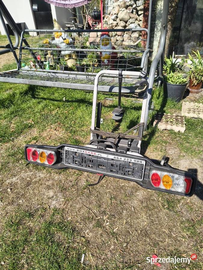Bagażnik samochodowy na dwa rowery łódzkie Szadek