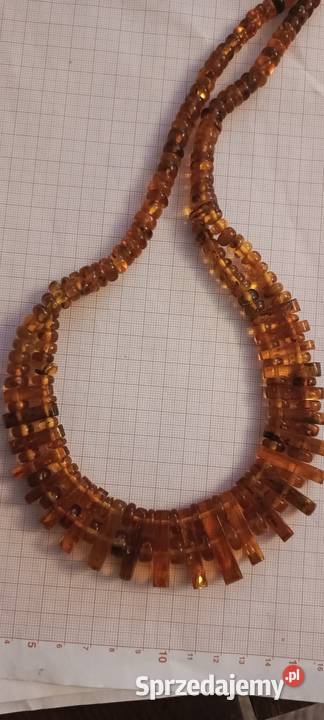 Naszyjnik Bursztyn Vintage Białystok sprzedam