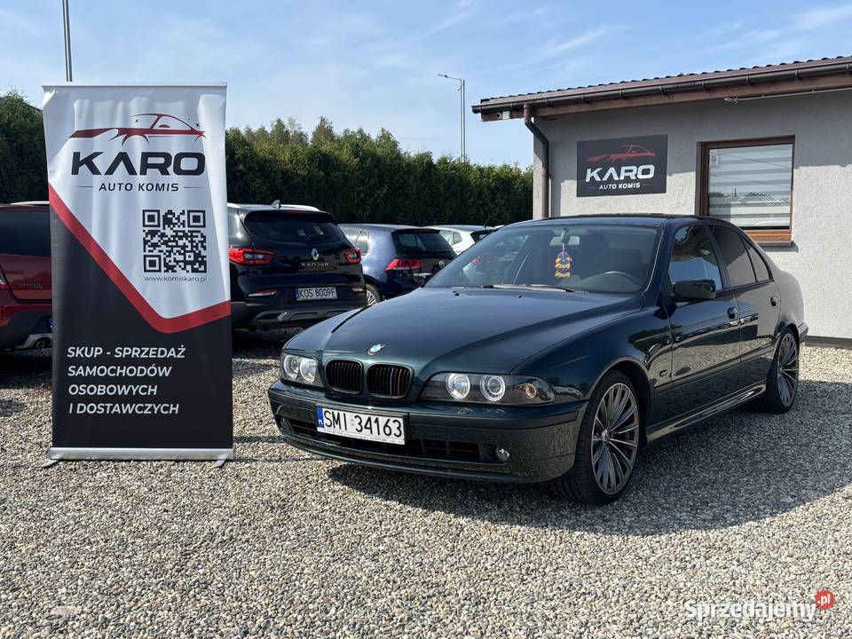 BMW 523 zielony Paniówki