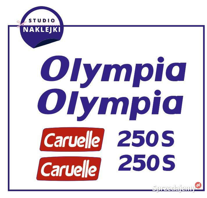 Naklejki na opryskiwacz Olympia Olimpia Caruelle Łagów