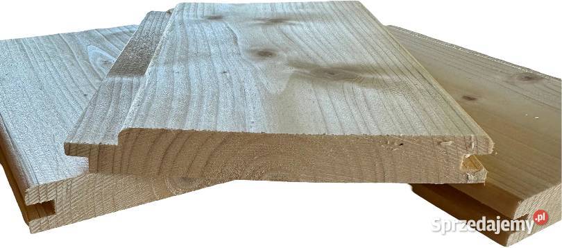 Deska elewacyjna drewniana świerkowa KL A B