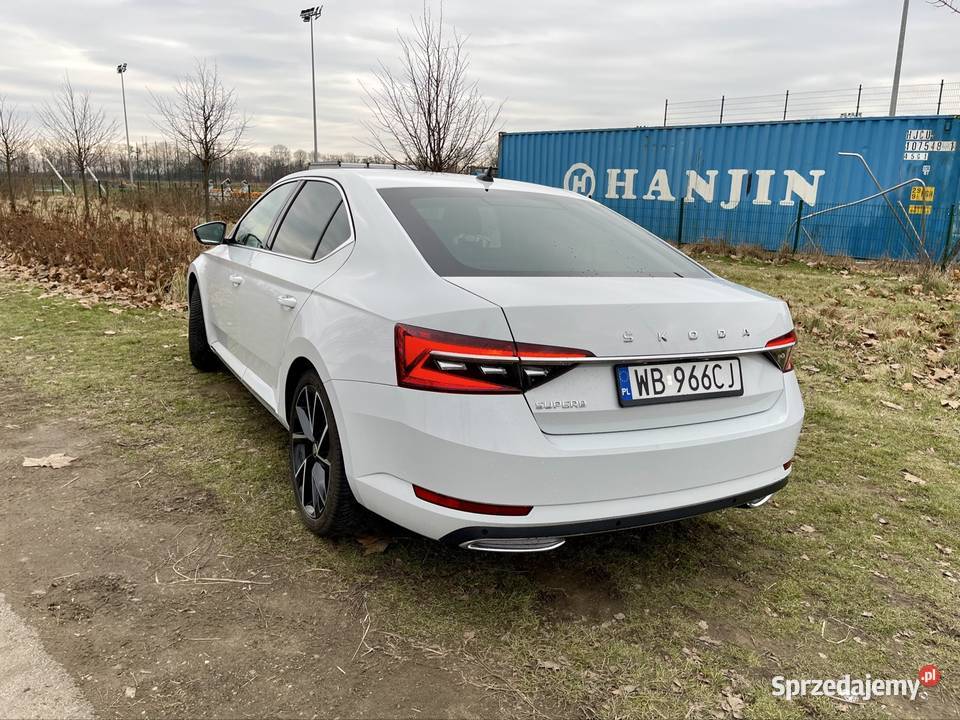 Skoda superb III FL 2021 Bezwypadek Salon Polska Zarejestrowany w Polsce Warszawa