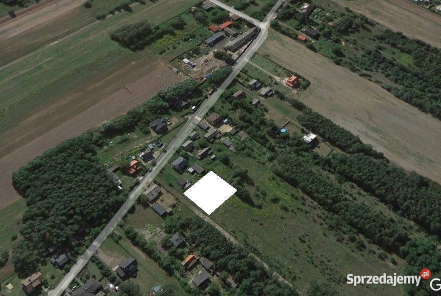 sprzedaży gruntu Biały Ług 1150 metrów