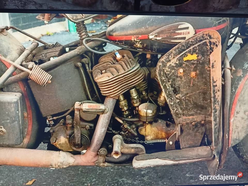 Harley WLA Knucklehead Bydgoszcz