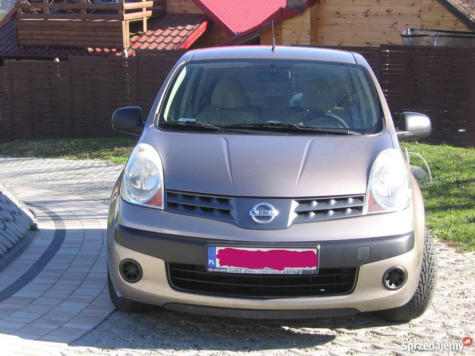 Nissan NOTE z 2006 r. BEZWYPADKOWY z salonu Kraków