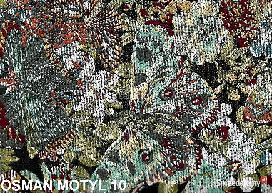 Osman Motyle tkanina obiciowa meblowa żakardowa Kępno sprzedam