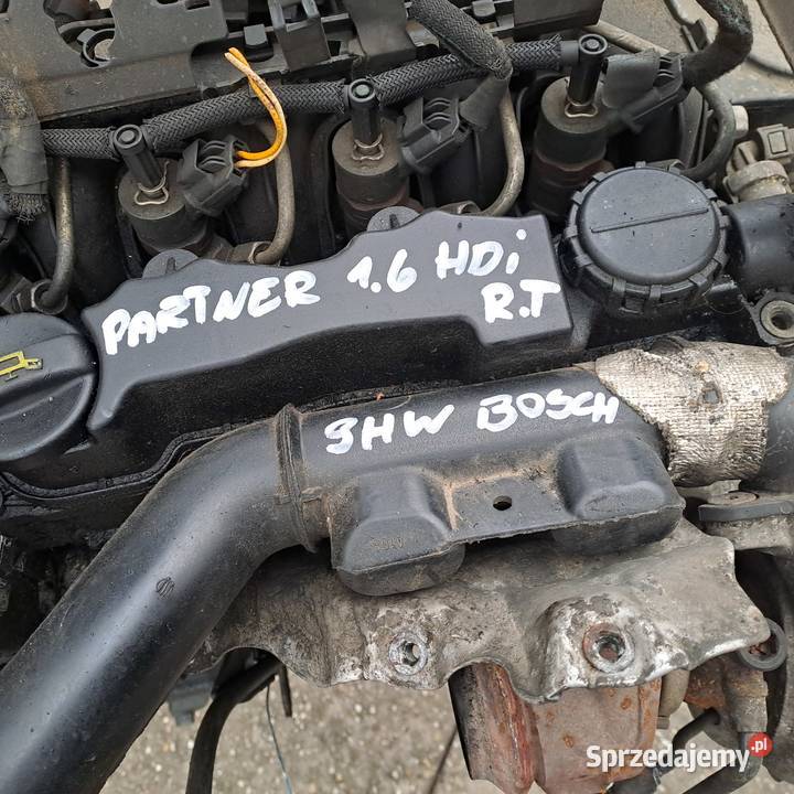 Peugeot Partner 16 HDi 75 silnik kompletny kod Jastrzębie-Zdrój