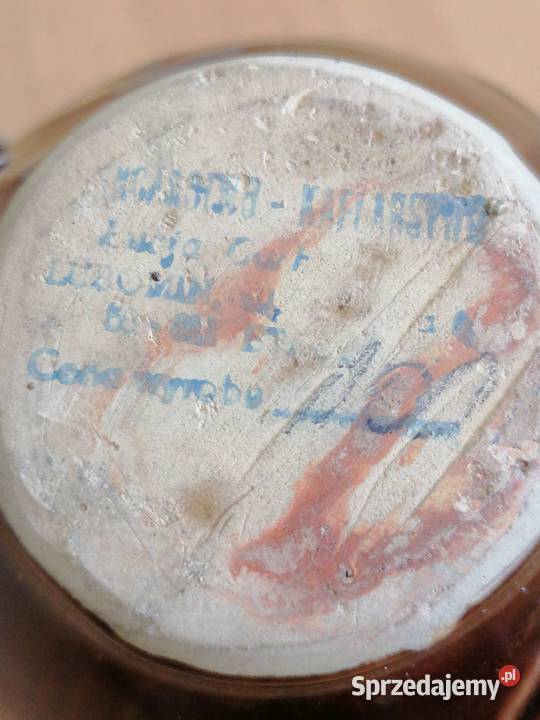 Dzbanek amfora Ceramika 1980 Porcelana i szkło