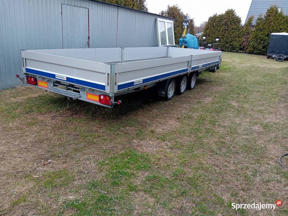 Przyczepa platforma burtowa laweta Rok produkcji 2023 Pozostałe śląskie Katowice