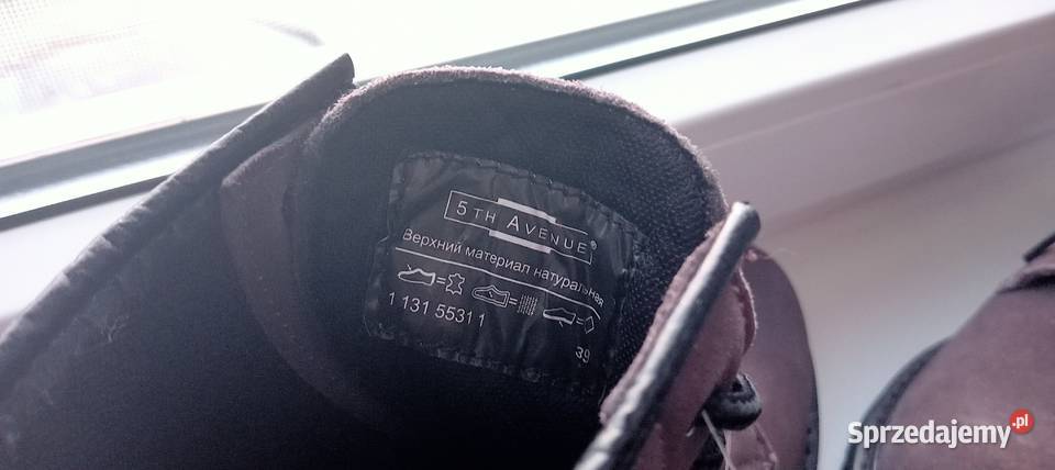 Trzewiki zamszowe Kowalec