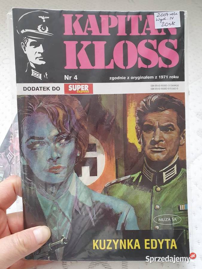 Kapitan Kloss zestaw 3 komiksów wyd Super Gdynia