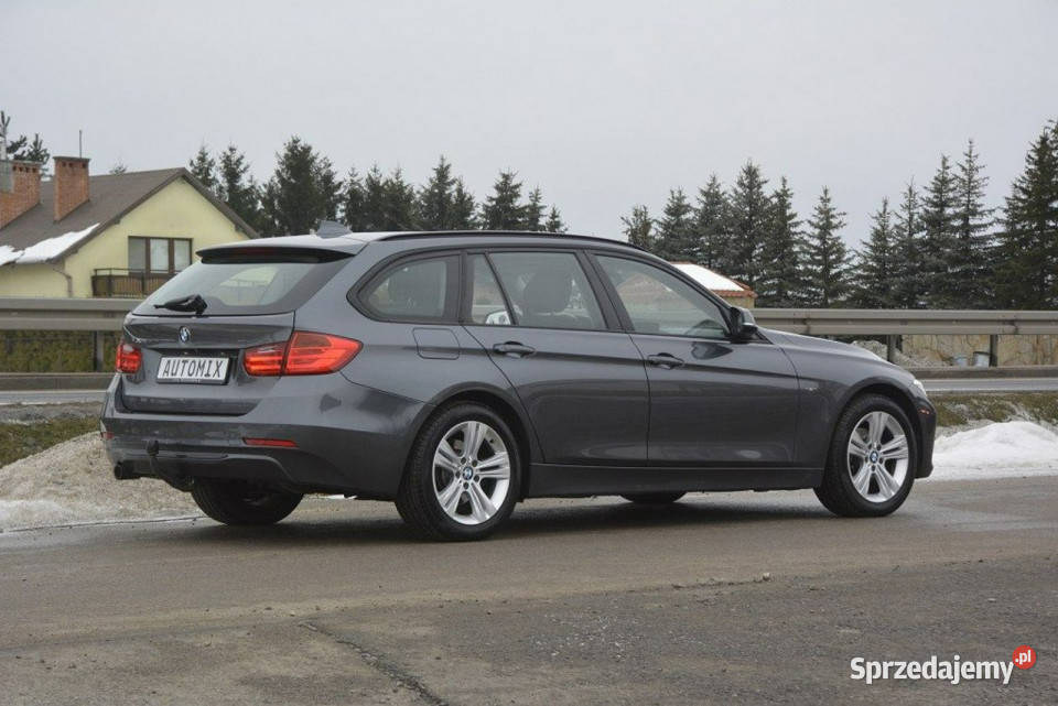 BMW 318 318d 20D xDrive nawigacja kamera cofania szary Sędziszów Małopolski sprzedam
