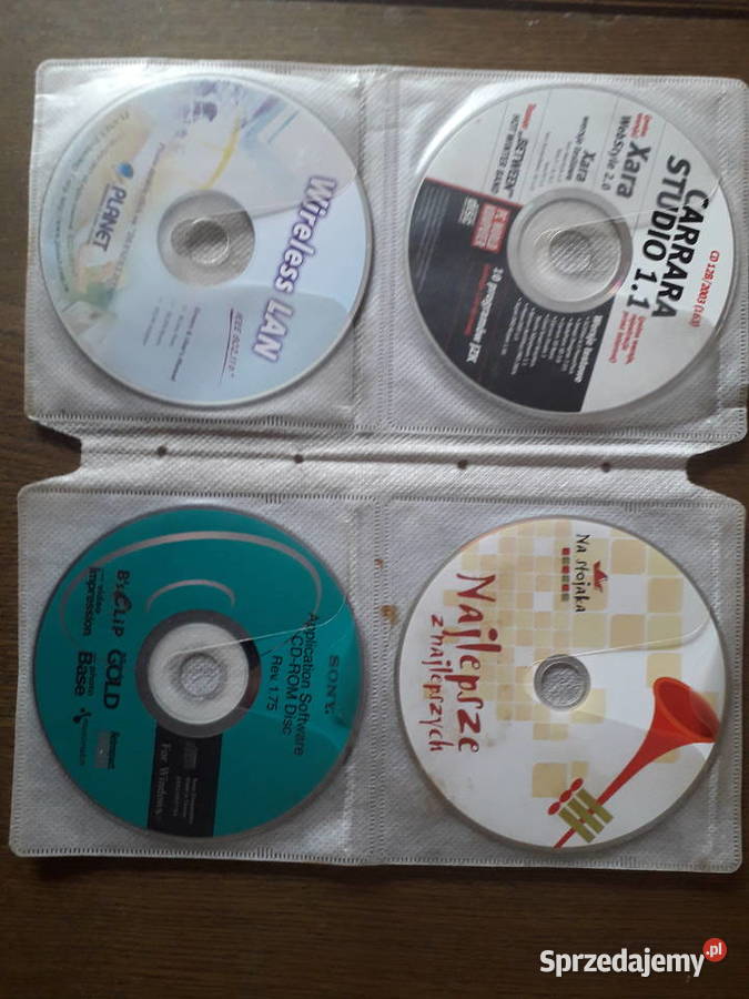 Płyty CD 20 gry programy Okablowanie Lata 2000 Katowice