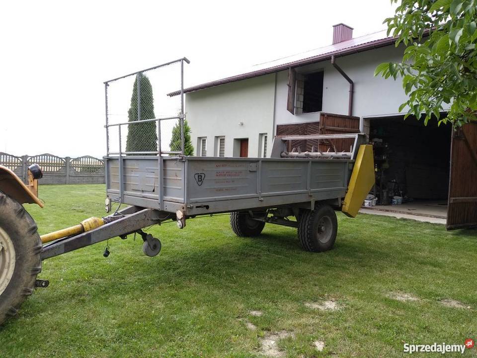 Rozrzutnik Obornika Jednoosiowy 3t T032 małopolskie Tarnawa