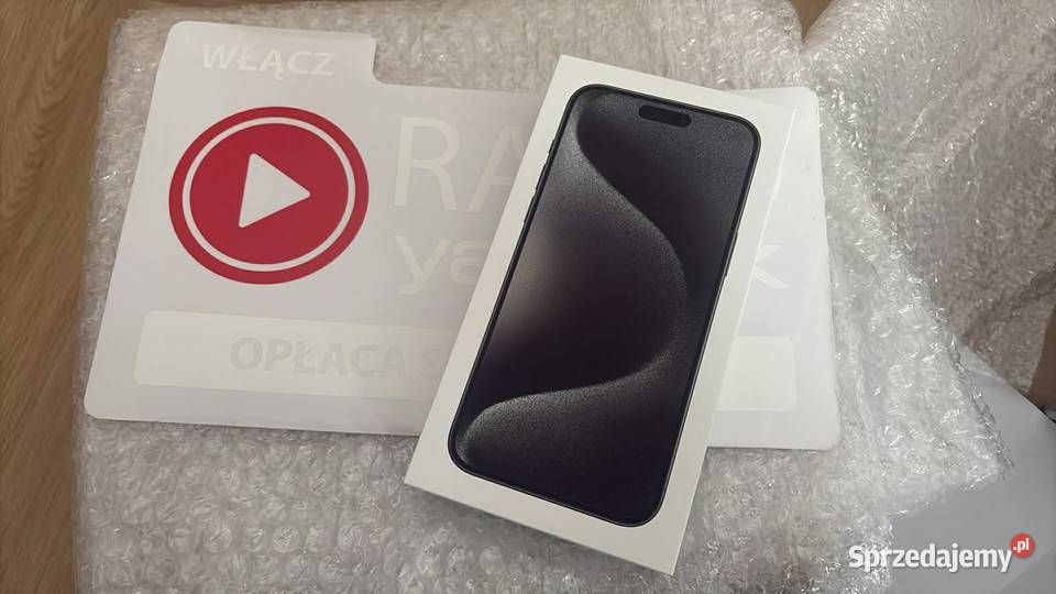 NOWY iPhone 15 Pro 512 GB Apple / iPhone kujawsko-pomorskie Brodnica
