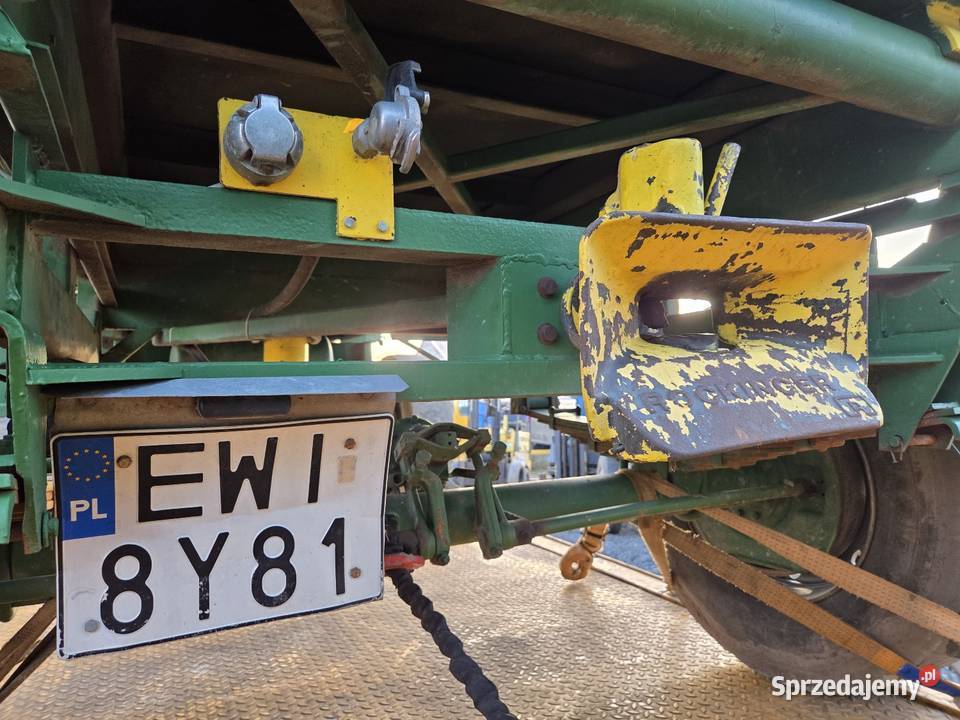 Przyczepa rolnicza Autosan wywrotka 3strony d50 Złoczew