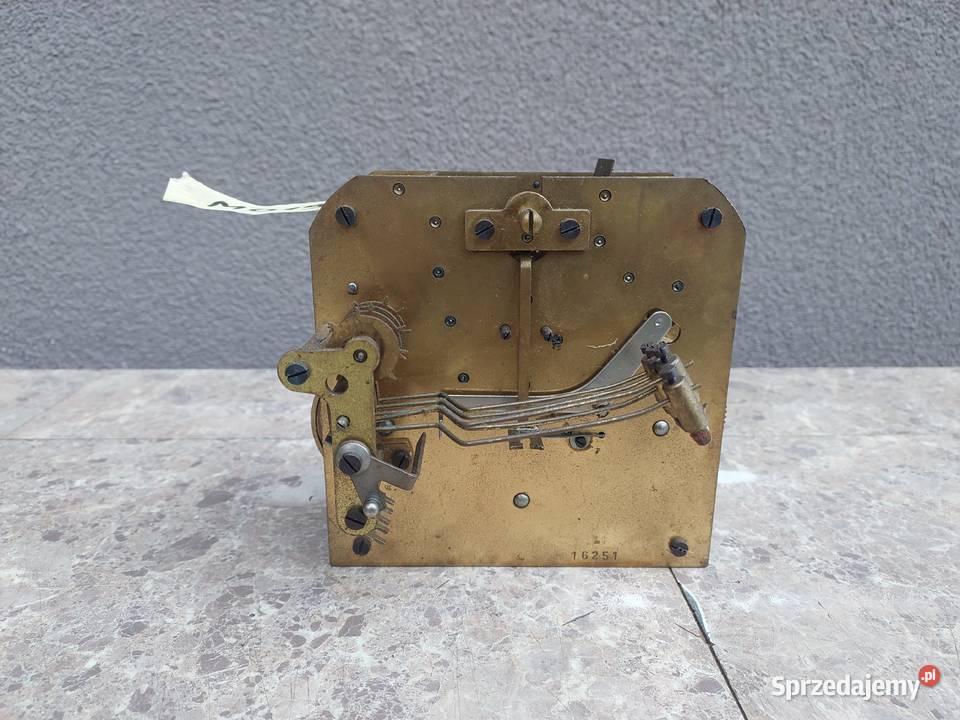 M019 Mechanizm starego zegara kwadransowy Tczew sprzedam