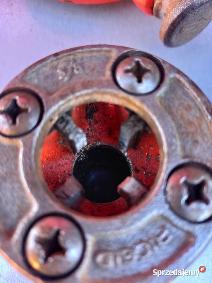 Grzechotka Ridgid z narzynką 1 14cala Kolbuszowa sprzedam