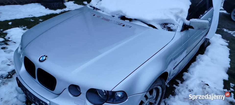 Bmw e46 compakt maska przód oryginał IDEALNA Aleksandrów Łódzki sprzedam