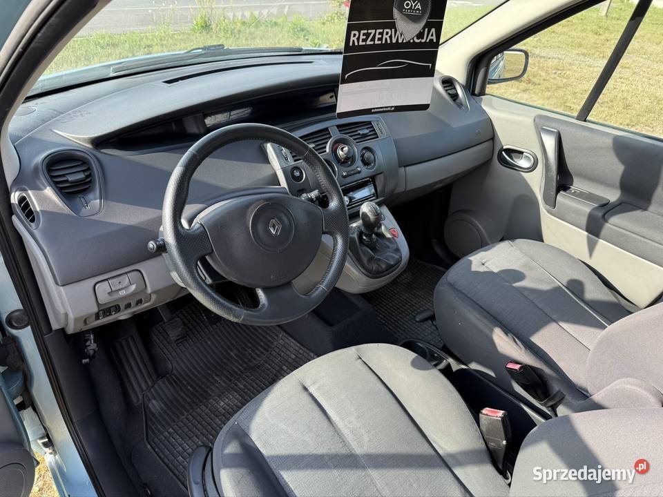 Sprzedam Renault Scenic sprowadzony 16 16v 2007 wielkopolskie Nowy Tomyśl