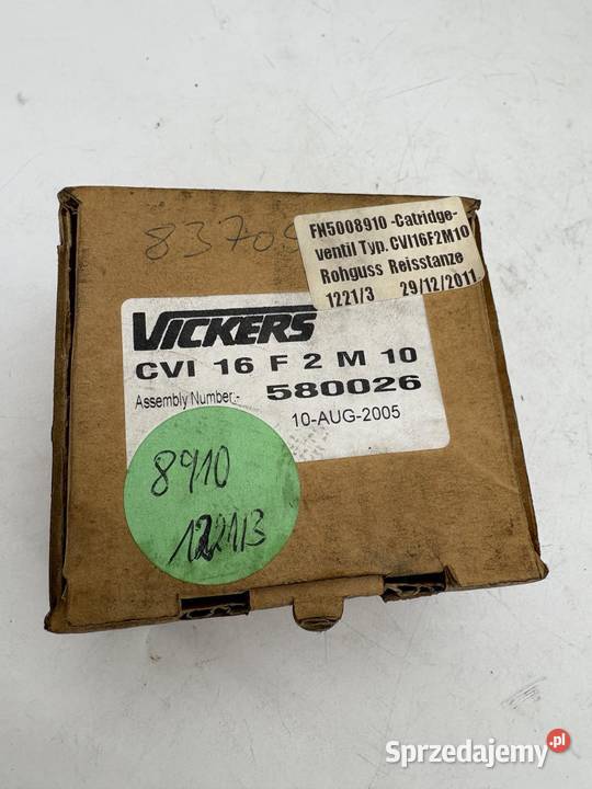 Vickers CVI 16 F 2 M 10 580026 Cartridge valve Warszawa