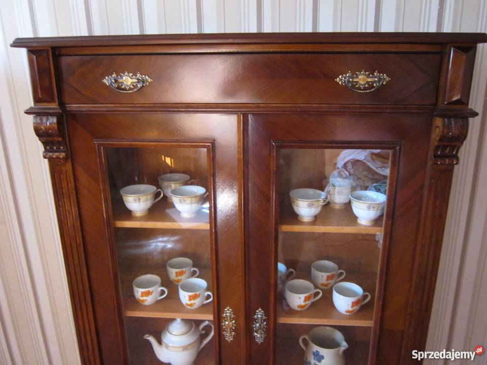 WITRYNA SERWANTKA BIBLIOTEKA EKLEKTYCZNA STYLOWA