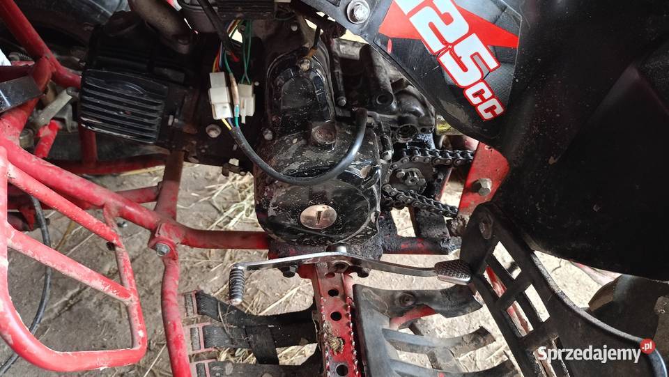 Quad 125 do poprawek 10KM lubelskie Okrzeja