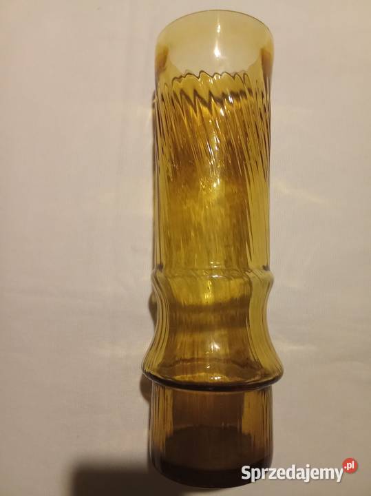 Wazon Miodowy Huta Szkła Laura lata 70 PRL śląskie