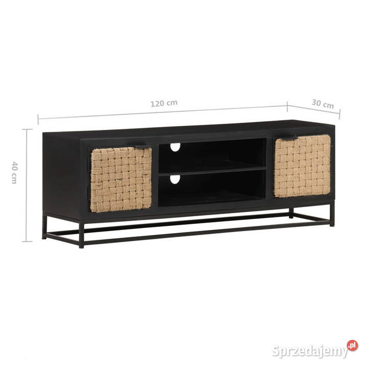Szafka pod TV 120x30x40 lite drewno mango mazowieckie Warszawa