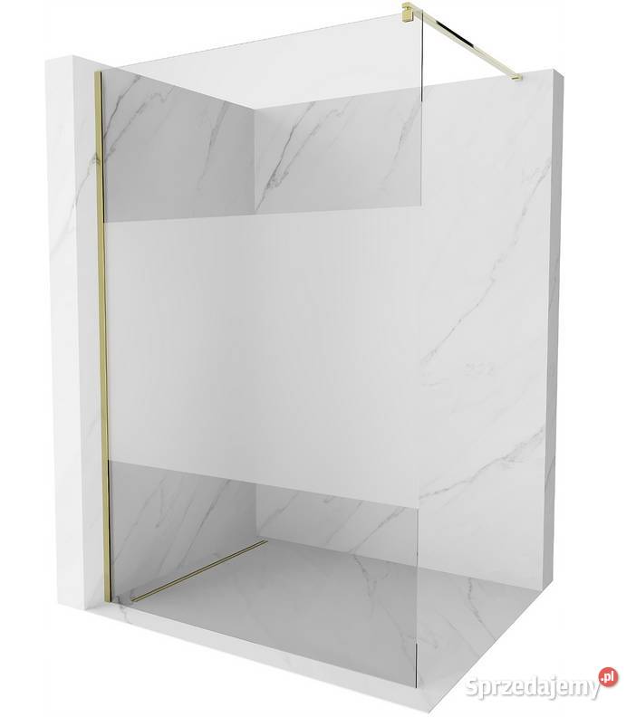 Ścianka Prysznicowa ZŁOTA Gold rozmiary szkło 8 Choroszcz