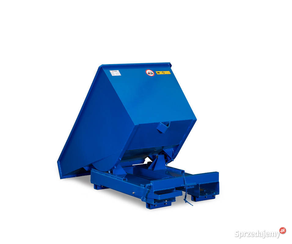 Kontener metalowy do wózka widłowego 600l