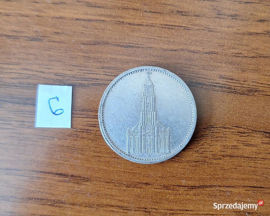 5 marek Niemcy 1935 A kościół garnizonowy w Wrocław