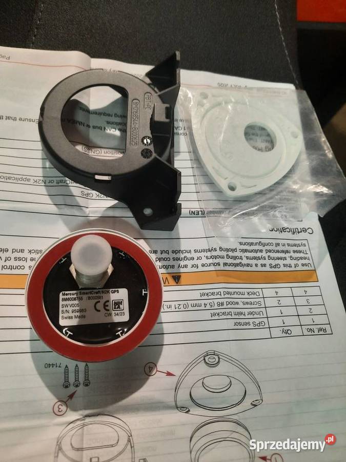 Antena GPS Mercury Mercruiser Smartcraft jacht Giżycko