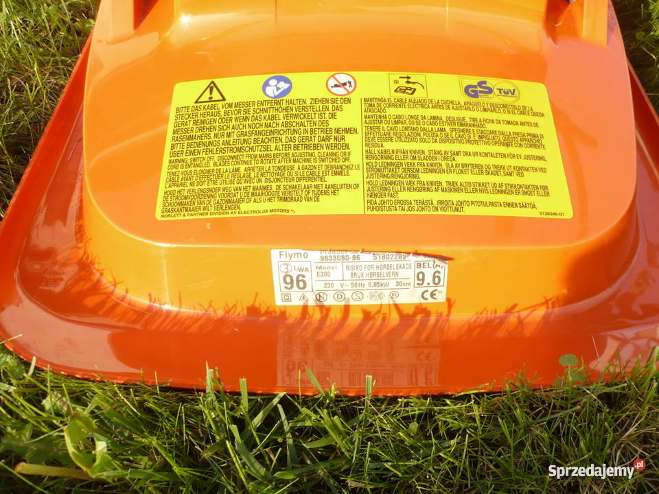 KOSIARKA PODUSZKOWIEC FLYMO Kasinka Mała