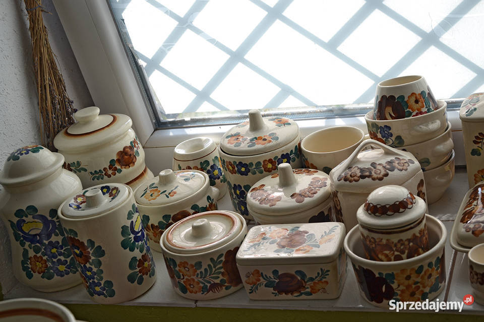 sprzedam porcelanę szkło kolorowe kryształy Dzbanki, karafki i mleczniki Starachowice