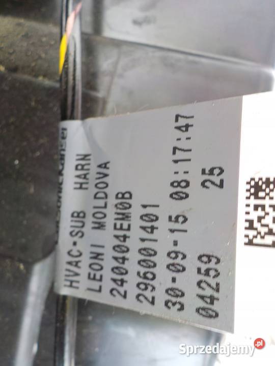 NAGRZEWNICA DMUCHAWA NISSAN QASHQAI J11 12 DIG Nowy Tomyśl
