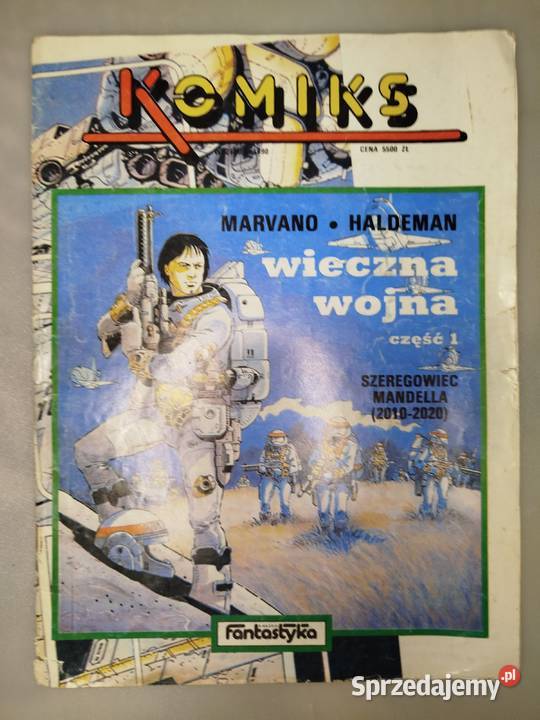 Komiks Wieczna wojna fantastyka Zgierz