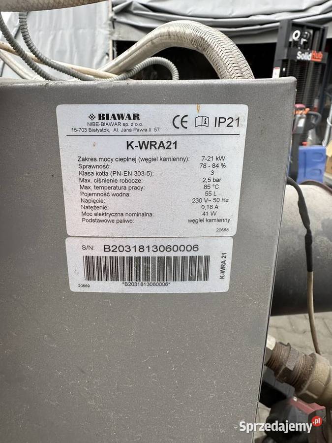 Biawar Optimax KWRA 21kW Opole