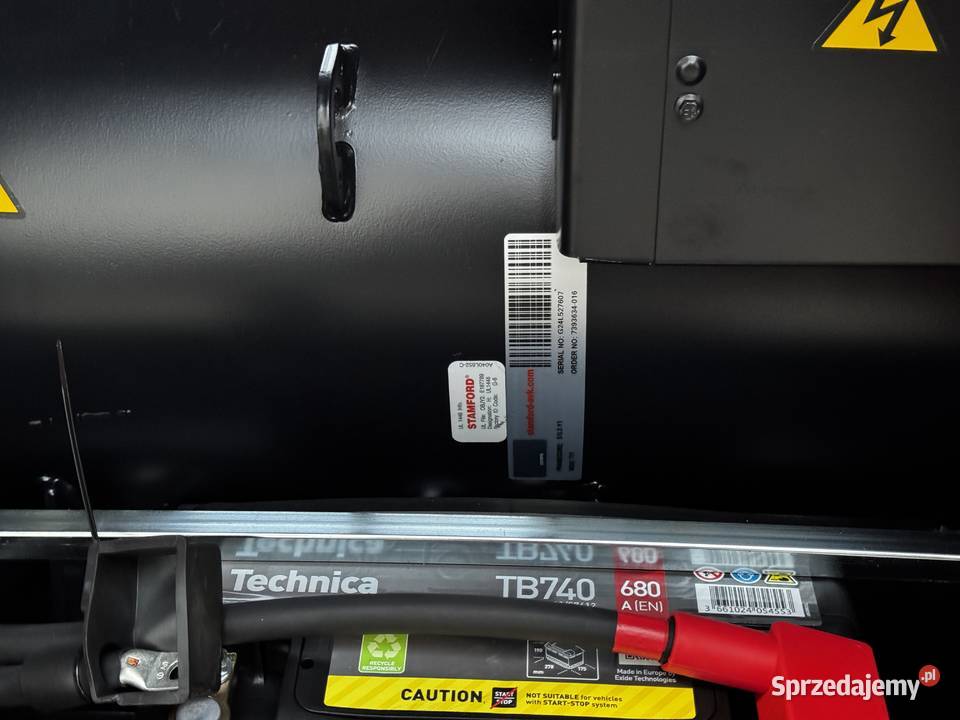 Nowy generator wysokoprężny Perkins 60 kVA Generatory Pleszew sprzedam