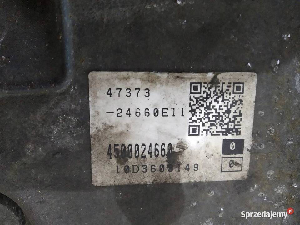 SKRZYNIA BIEGÓW AUTOMATYCZNA TF81SC 4500024660