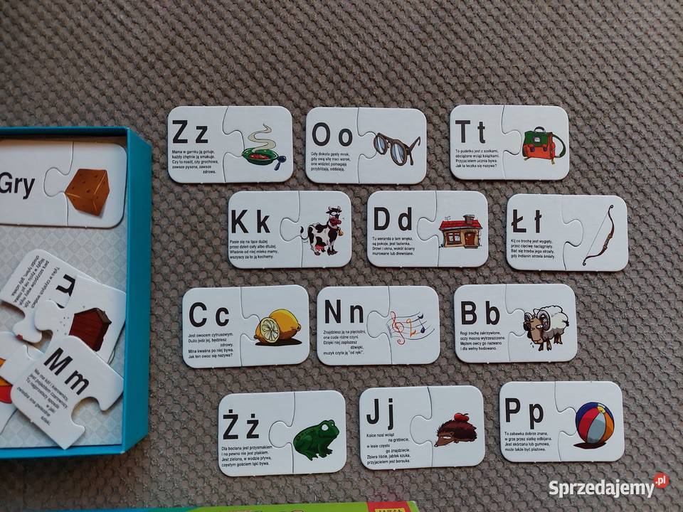 TREFL Alfabet zgadywanka małopolskie Kraków sprzedam