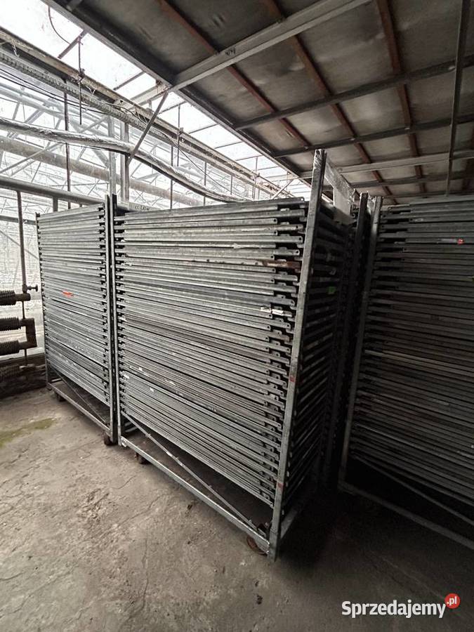 Wózki duńskie kwiatowe CC transportowe regały sprzedam